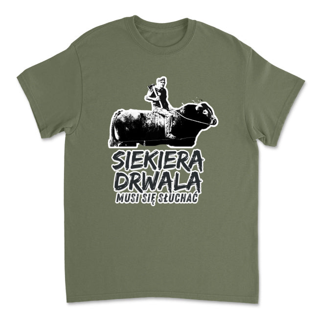 Koszulka Siekiera Drwala snapwear.pro