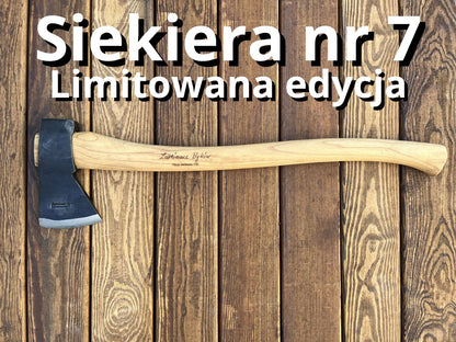 Siekiera Zaklinacz Byków, limitowana edycja, egzemplarz nr 7