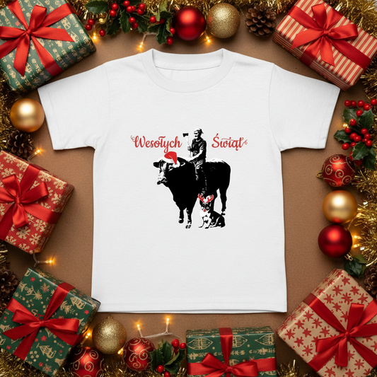 Świąteczna koszulka dla dzieci snapwear.pro